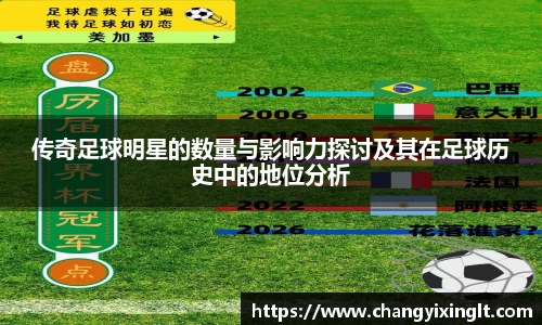 传奇足球明星的数量与影响力探讨及其在足球历史中的地位分析