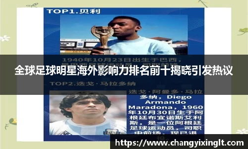 全球足球明星海外影响力排名前十揭晓引发热议